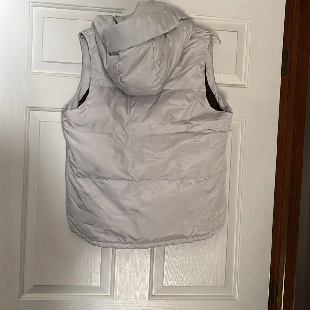 Coach Gray Puffer Vest - Picture 3 of 3